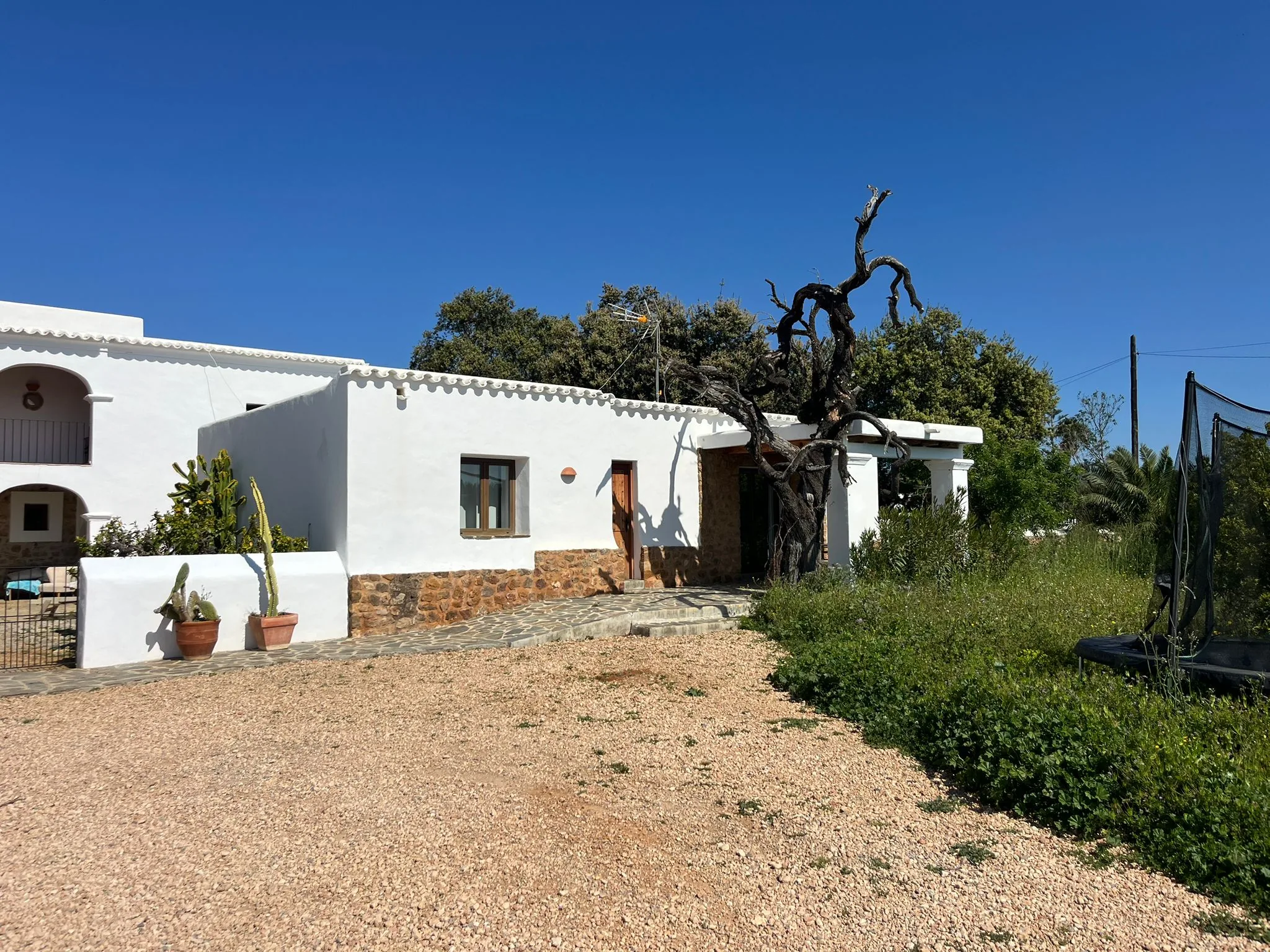 La Casa de Mis Sueños finca exterior — Mediterranean style in Sant Carles Ibiza