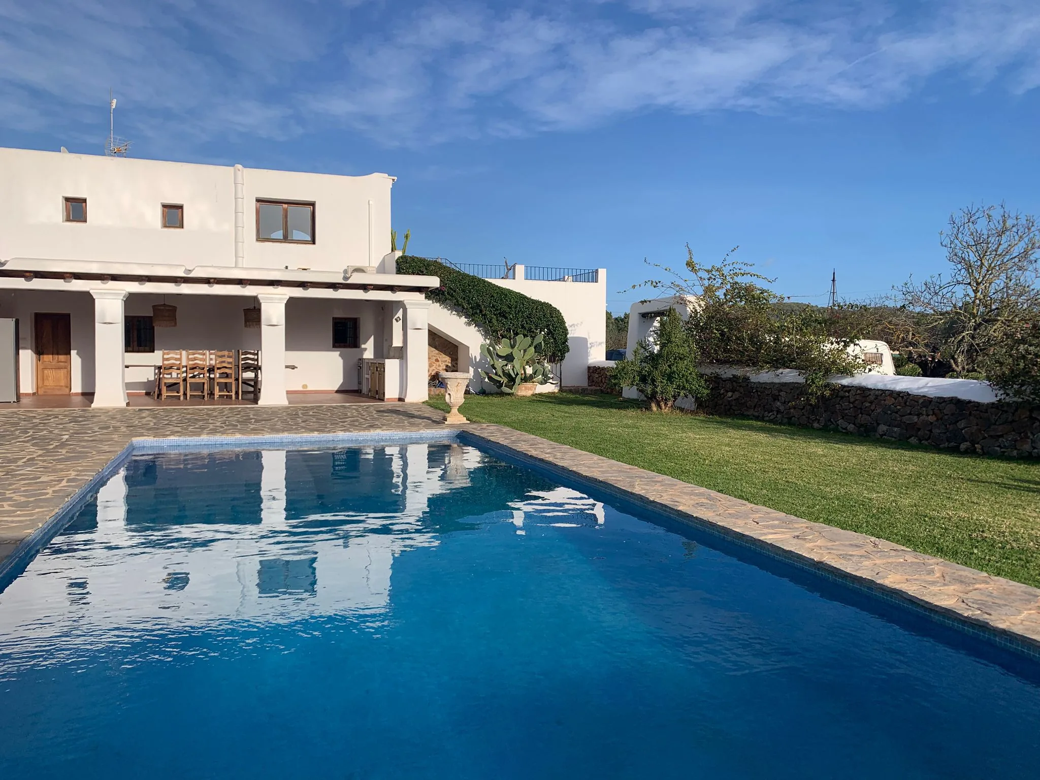 Quiet location with pool in Ibiza